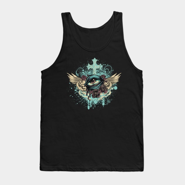 flying eye Tank Top by positivedesigners